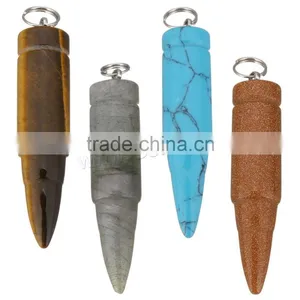 Best Selling Products Gemstone Jewelry Bullet Pendant thumbnail-1