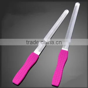1PCS Nail Art File Fork Files Polish Buffer Tips Tools Gel Silicone Handle thumbnail-4