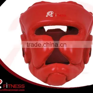 Black Boxing Helmet/ Head Guard/ Boxing Headgear thumbnail-4