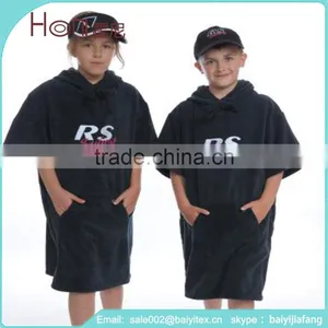 China Textiles Towel Poncho Custom Reactive Printed Magic Terry Cloth Poncho thumbnail-2