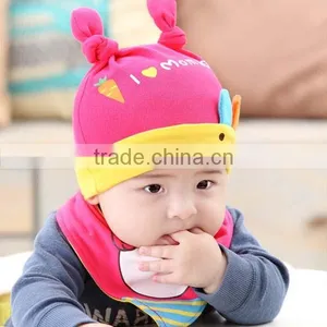 2pcs/lot Double Ears Lovely Rabbit Newborn Baby Hat Caps thumbnail-3