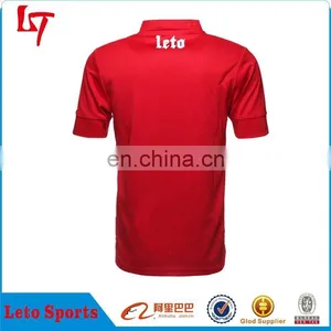 OEM Supply Small MOQ Rugby Shirt ,red Polyester Rugby Jerseys Dry Fit Custom Rugby Playing Shirt , Sublimated Rugby Jerseys thumbnail-2