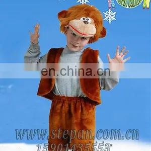 TZ-8125 Monkey Animal Mascot Costume For Kids thumbnail-1