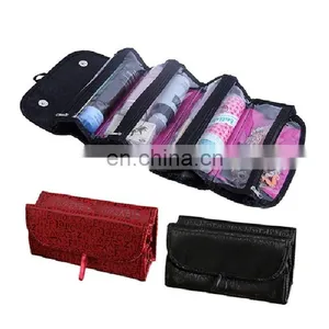 Cosmetics Organiser Makeup Bag Hanging Toiletries Pockets Compartment Travel Kit Organizer thumbnail-4