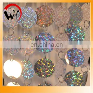 Plastic Metallic Color Sequin Restaurant Curtain thumbnail-1