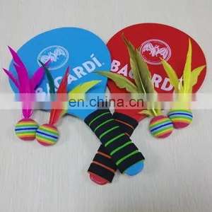 Indoor Outdoor Year-Round Fun Racquet Game Beach Racket for Boys, Girls, and People of All Ages Lining Badminton Racket thumbnail-1