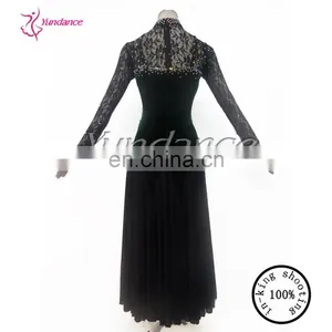 MP117 Custom Made Elegant Fabric Lace Evening Dresses thumbnail-2