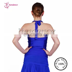 AB001high Quality Sexy Halter Lycra Dance Top thumbnail-2
