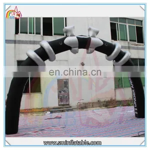 New Design Inflatable Entrance Arch,inflatable Black Arch for Advertising,inflatable Arch to Rental thumbnail-1