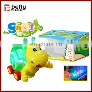 Wholesale BO Plastic Snail Toy With Light thumbnail-1