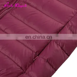 Bulk Stocks Women White Duck Light Weight Packable Down Jacket For Winter thumbnail-6