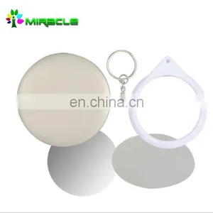 Mirror Buton Badge,blank Plastic Pin Badges thumbnail-1
