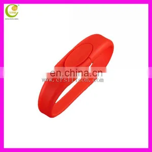 Promotional Silicone Band Rubber Wristband 2GB 4GB 8GB USB Stick Memory thumbnail-2