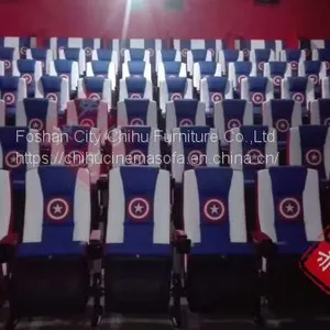 Rocking Back Leather Cinema Seating,leather Folding Cinema Seats thumbnail-3