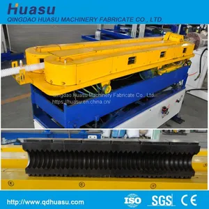 PP Flexible Single Wall Corrugated Pipe Extruder Line /Plant thumbnail-1