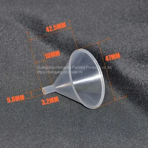 47mml PP Funnel Small Funnel 100% New Plastic for Laboratory thumbnail-1