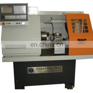 The Small Cnc Lathe Machine With Chuck and Tool Turret CK0640A thumbnail-2
