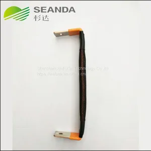 Custom Acceptable Flexible Weave Copper Busbar With Nickle Plated for Battery Pack thumbnail-1