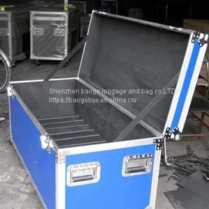 Abs Flight Material Case One Handle Two Hinges For Drum / Dj /guitar thumbnail-3