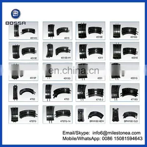 Heavy Duty Truck Brake Shoes 1308E thumbnail-5