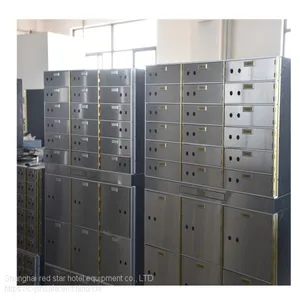 Stainless Steel Metal Safety Safe Box Bank Vault Safe Deposit Box High Quality Hotel Safe thumbnail-1