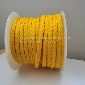 Recomen Supply Good Quality UHMWPE Core and Polyester Cover Boat Moring Ropes 34mm Sailing Rope thumbnail-1