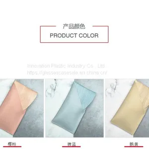 Crush-resistant and Portable Eyeglass Pouch; Simple Eyewear Holder for Sunglasses Clips thumbnail-3