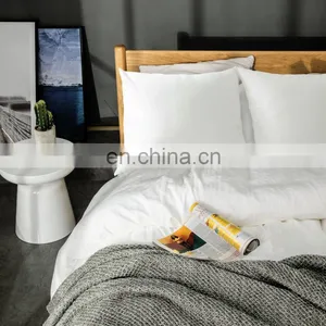Amazon Basics Luxury Soild Warm Heat Anti-wrinkle Washed White King Home Bedding Duvet Cover Set thumbnail-3