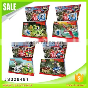 JSTOYS Building Block Dinosaur Enlighten Brick Toys for Kids thumbnail-5