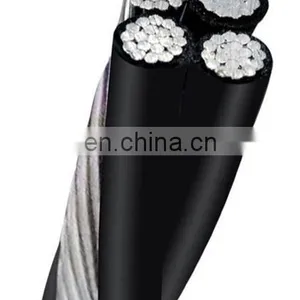 Best Price Aluminum Conductor ABC Cable Overhead Transmission Line Quadruplex Cable 4x10mm2 thumbnail-1