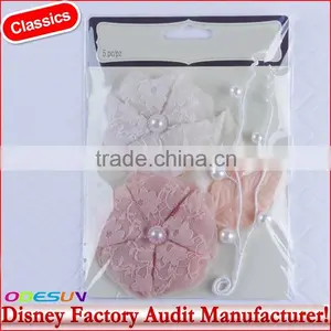 Disney Universal NBCU FAMA BSCI GSV Carrefour Factory Audit Manufacturer A Charmed Life Pink & White Paper Rose thumbnail-1