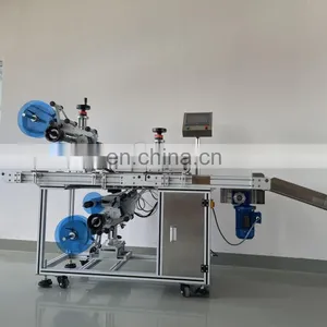 Factory Price Full Automatic Top and Bottom Flat Labeling Machine and Double Sides Adhesive Sticker Labeler thumbnail-4