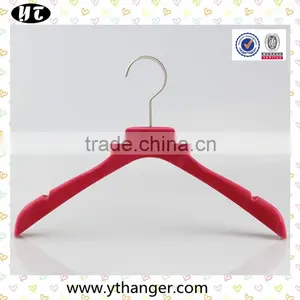 Many Colors Velvet Hanger With Anti-slip Rubber for Clothes thumbnail-3