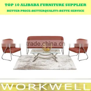 Workwell Office Sofa Set Design,3+2+1 Office Sofa Set Kw-SS06 thumbnail-4