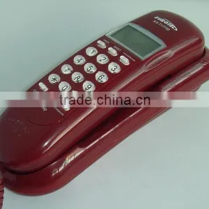 Take no Place Red Trimline Telephone Caller id thumbnail-1