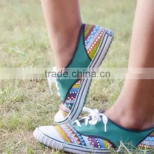 Hand Painted Canvas Shoes Designer Shoe Cartoon Galaxy Shoe thumbnail-4