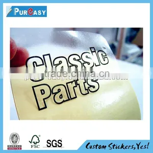 Transparent Company Logo Labels,Transparent Label Screen Printing thumbnail-3