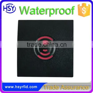 HSY-R203 Top Sale Ip68 Waterproof RFID Wiegand 26 or Wiegand 34 Outdoor Access Control Card Reader thumbnail-1