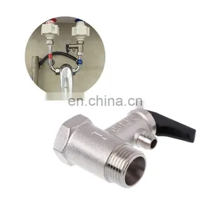 Electric or Solar Water Heater Brass Safety Valve 1/2