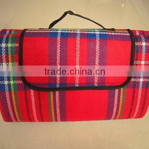 Top Quality Portable Fleece Picnic Mat for Camping Baby Crawl and Children Playing Eco Friendly Wholesale OEM thumbnail-1