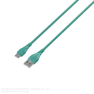 LDNIO LS612 ABS Material 25W USB Micro, For Iphone Type-c Fast Charging Data Cable 2M thumbnail-2