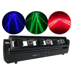 Factory Price 6 Eye Moving Laser Dj Stage 6 Eyes RGB Red Green Blue-laser Moving Head thumbnail-5