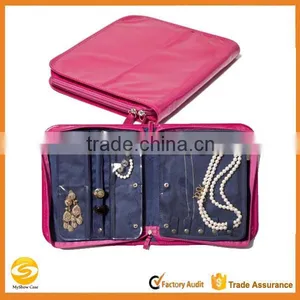 OEM Leather Jewelry Storage Bag Jewelry Pouch Travel Jewelry Organizer, Jewelry Storage Case thumbnail-1