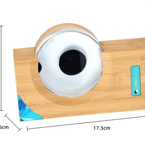 Factory New Design MHD Music Rhythm Light Desktop Decompression Ornament Venom Wireless Speaker Companion Creative Tide Play Creative Gift thumbnail-3