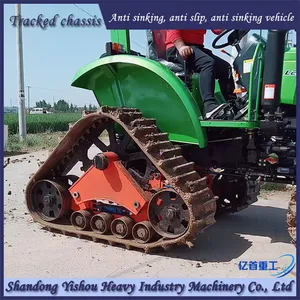 Customized Triangular Semi Chain Track for Tractor Anti Sinking in Paddy Fields thumbnail-3