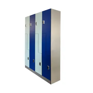 Waterproof Compact Laminate Board L Shape Locker School Locker With Bench For Sale thumbnail-2