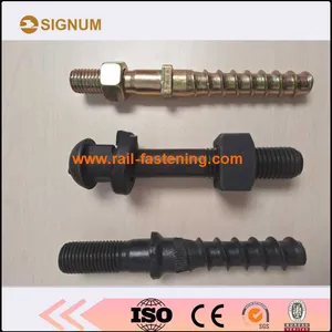 UIC60 Railway Sleeper Screw for Concrete Sleeper Fastening thumbnail-4