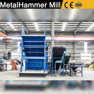 Good Quality Aluminum Can Crusher Hammer Mill Metal Crushing Machine Price thumbnail-5