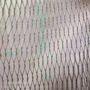 Stainless Steel Woven Rope Mesh for Zoo Enclosures thumbnail-3