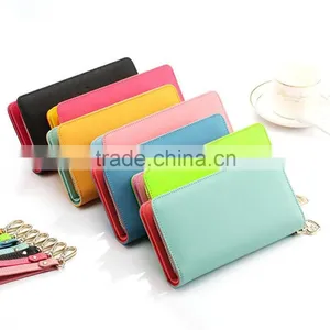 Modern Stylish Ladies Zipper Clutch Wallet thumbnail-6